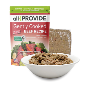 All Provide Beef Gently Cooked Frozen Raw Food For Dogs
