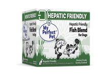 My Perfect Pet Hepatic Friendly Fish Blend Low Copper Grain Free Frozen Cooked Food For Dogs