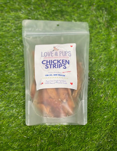 Love & Pups Chicken Strips Treats for Dogs