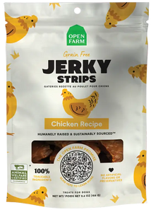 Open Farm Chicken Grain Free Jerky Strips Treats For Dogs