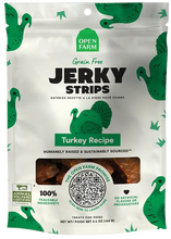 Open Farm Turkey Grain Free Jerky Strips Treats For Dogs