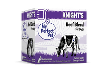 My Perfect Pet Knights Beef Vegetable Blend Gently Cooked Grain Free Frozen Food For Dogs