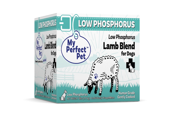 My Perfect Pet Low Phosphorus Lamb Blend Gently Cooked Frozen Food For Dogs