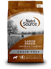 Nutrisource Large Breed Lamb Meal And Pea Recipe Grain Free Dry Food For Dogs