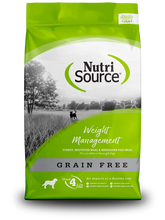 Nutrisource Weight Management Turkey Whitefish Meal And Menhaden Fish Recipe Grain Free Dry Food For Dogs