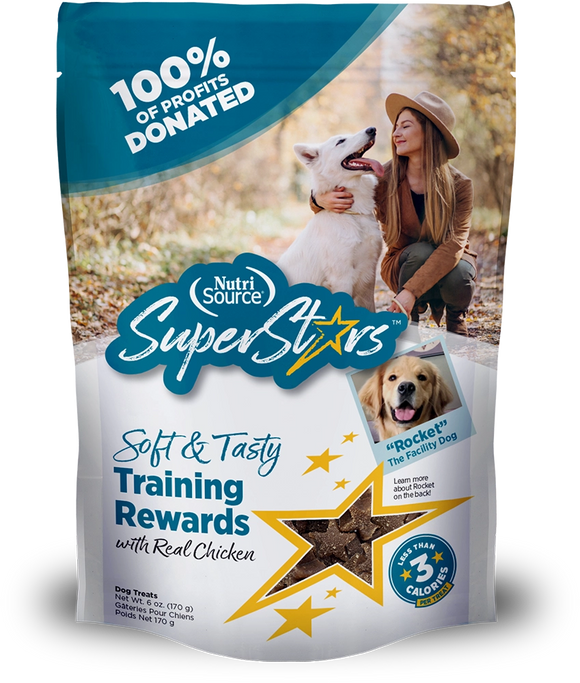 Nutrisource Superstar Red Chicken Training Rewards Dry Treats For Dogs