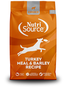 Nutrisource Choice Turkey Meal And Barley Recipe Grain Inclusive Dry Food For Dogs