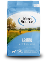Nutrisource Large Breed Trout And Brown Rice Formula Grain Inclusive Dry Food For Dogs