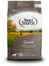 Nutrisource Senior Chicken And Brown Rice Formula Grain Inclusive Dry Food For Dogs