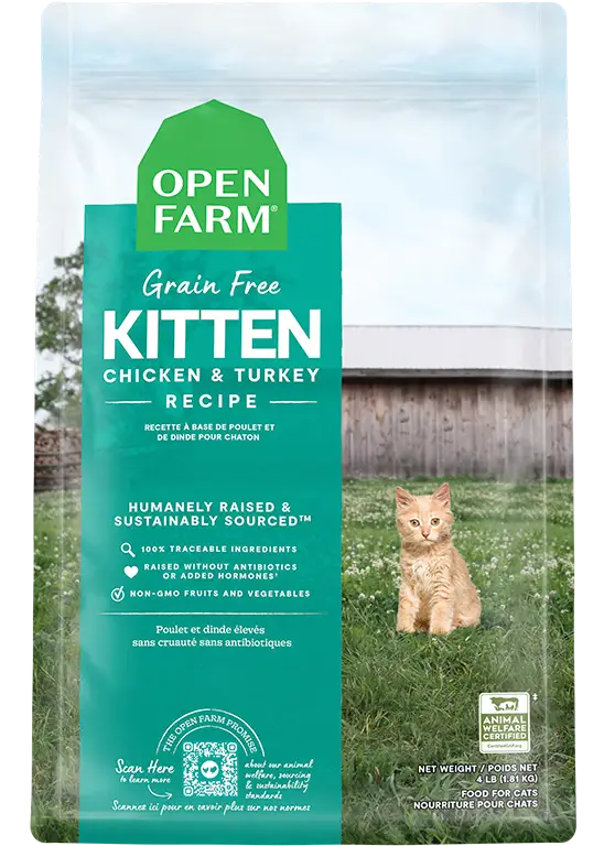 Open Farm Kitten Grain Free Dry Food For Cats