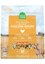 Open Farm Harvest Morsels Chicken Freeze Dried Raw Food For Dogs