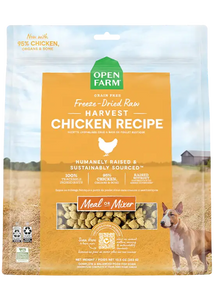 Open Farm Harvest Morsels Chicken Freeze Dried Raw Food For Dogs