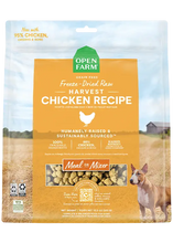 Open Farm Harvest Chicken Grain Free Freeze Dried Raw Food For Dogs