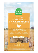 Open Farm Harvest Chicken Patties Freeze Dried Raw Food For Dogs