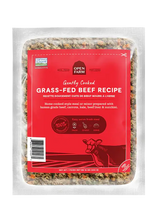 Open Farm Grass Fed Beef Grain Free Gently Cooked Frozen Food For Dogs