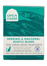 Open Farm Herring Mackerel Rustic Blend Grain Free Wet Food For Cats