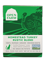 Open Farm Homestead Turkey Rustic Blend Grain Free Wet Food For Cats