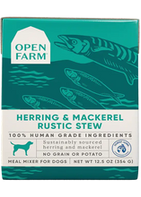 Open Farm Herring Mackerel Rustic Stew Grain Free Wet Food For Dogs