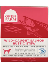 Open Farm Wild Caught Salmon Rustic Stew Grain Free Wet Food For Dogs