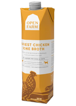 Open Farm Harvest Chicken Bone Broth Grain Free Wet Food Toppers For Dogs And Cats