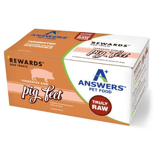Answers Rewards Fermented Pig Feet Frozen Raw Treats For Dogs And Cats