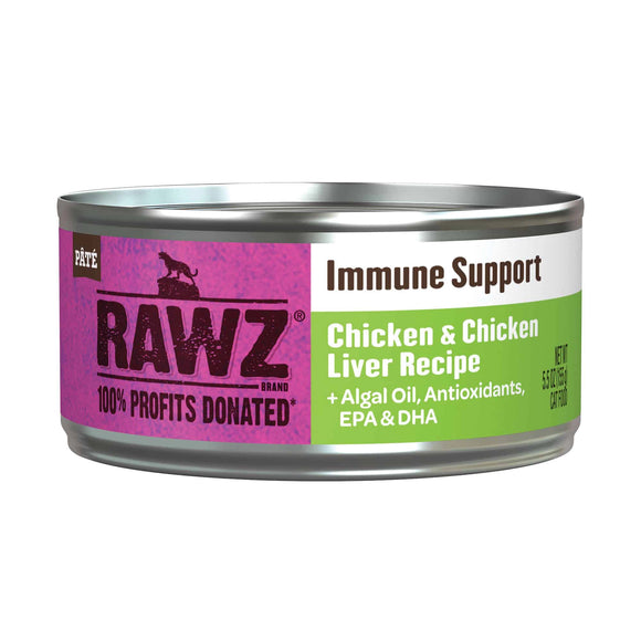Rawz Immune Chicken Liver Grain Free Wet Food For Cats