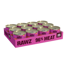 Rawz 96% Rabbit Pate Grain Free Wet Food For Cats