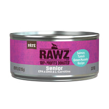 Rawz Senior Salmon Tuna Green Mussels Grain Free Wet Food For Cats