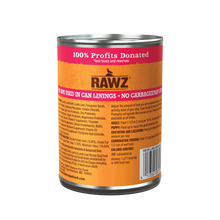 Rawz 96% Lamb And Lamb Liver Grain Free Canned Wet Food For Dogs