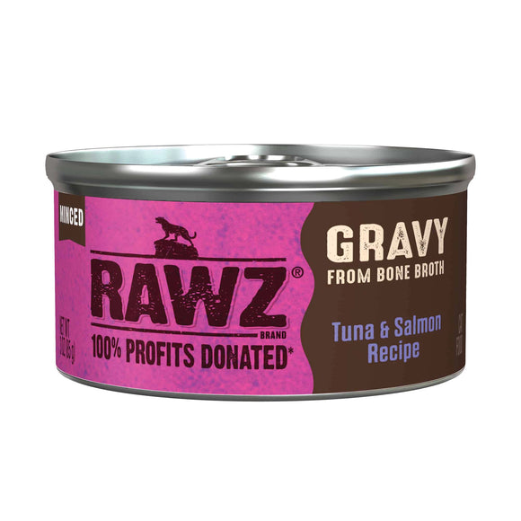 Rawz Gravy Tuna Salmon Grain Free Wet Food For Cats