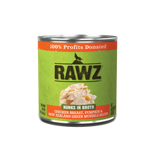 Rawz Hunks Chicken Breast Pumpkin And New Zealand Green Mussels Grain Free Wet Food For Dogs