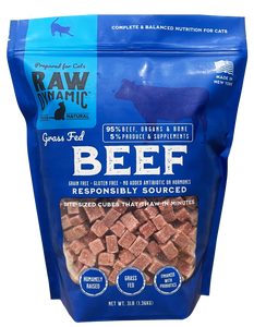 Raw Dynamic Beef Frozen Food For Cats