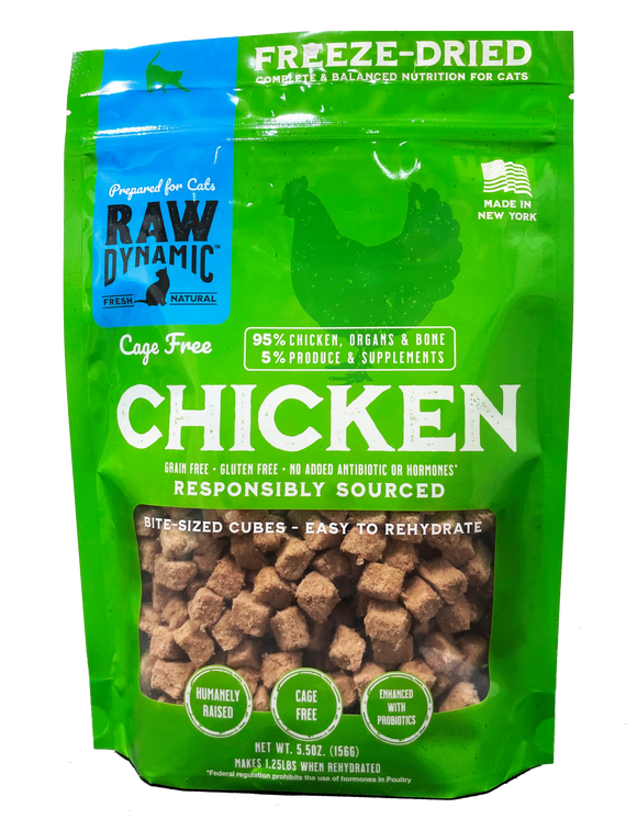 Raw Dynamic Chicken Freeze Dried Food For Cats