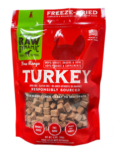 Raw Dynamic Turkey Freeze Dried Food For Dogs