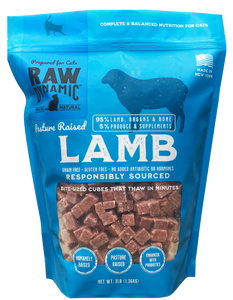 Raw Dynamic Lamb Frozen Food For Cats