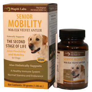 Wapiti Labs Elk Velvet Antler Senior Mobility Supplement for Dogs