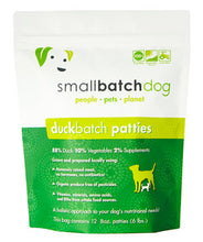 Smallbatch Duck Batch Grain Free Frozen Raw Food For Dogs