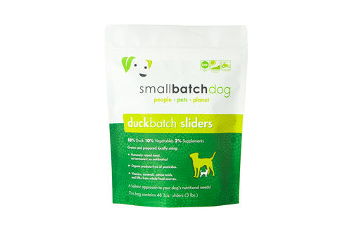 Smallbatch Duck Batch Grain Free Frozen Raw Food For Dogs