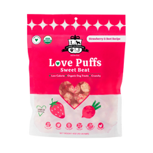 Lord Jameson Love Puffs Sweet Beat Strawberries Beets Organic Treats For Dogs