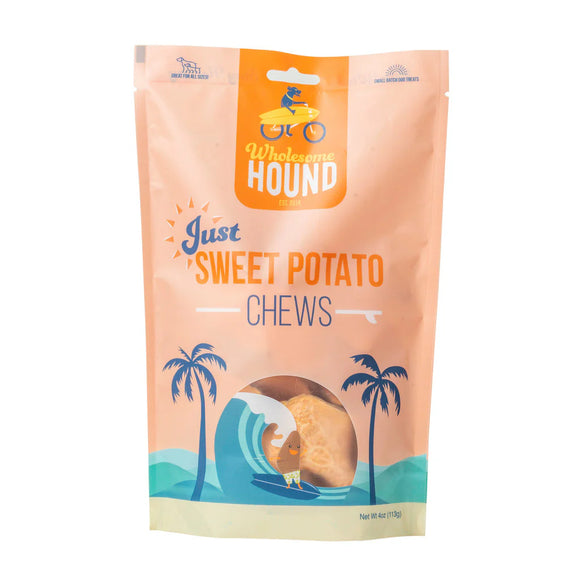 Wholesome Hound Just Sweet Potato Chews for Dogs
