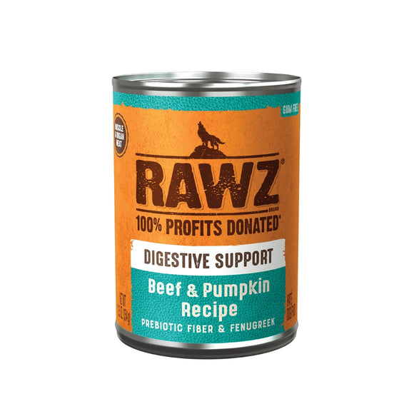 Rawz Digestive Beef And Pumpkin Grain Free Wet Food For Dogs