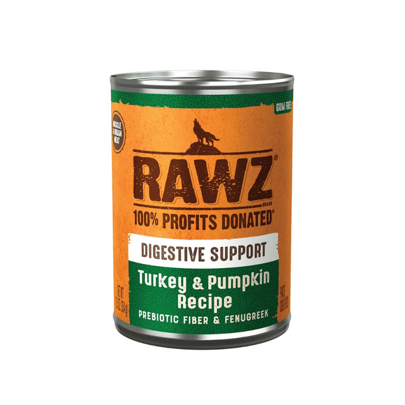 Rawz Digestive Turkey And Pumpkin Grain Free Wet Food For Dogs