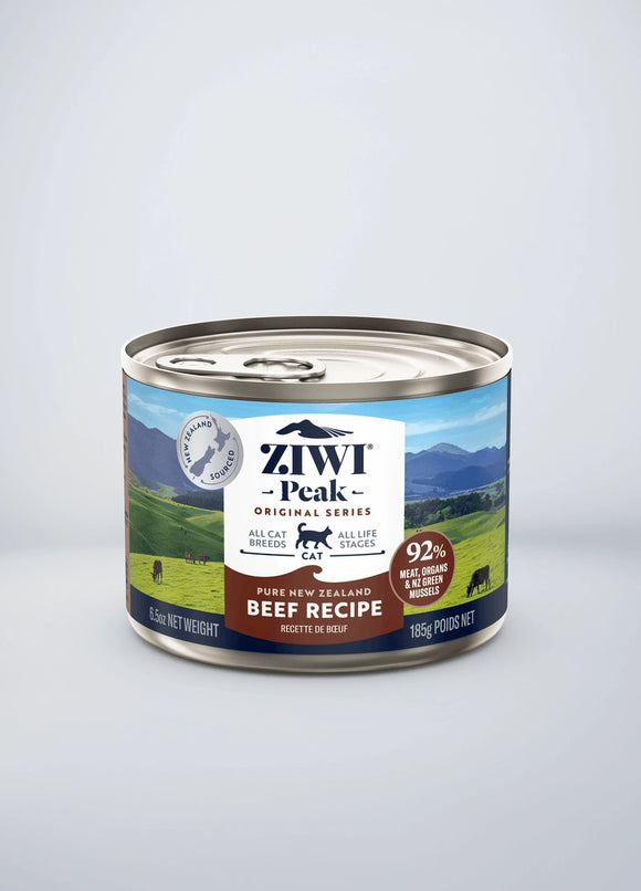 Ziwi Peak Beef Grain Free Canned Wet Food For Cats