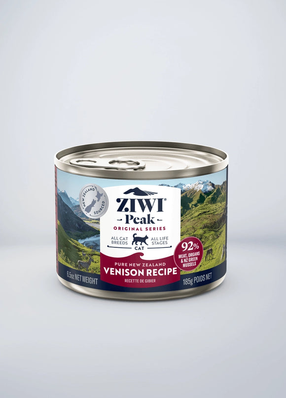Ziwi Peak Venison Grain Free Canned Wet Food For Cats