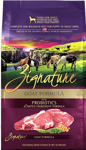 Zignature Goat Limited Ingredient Formula Grain Free Dry Food For Dogs