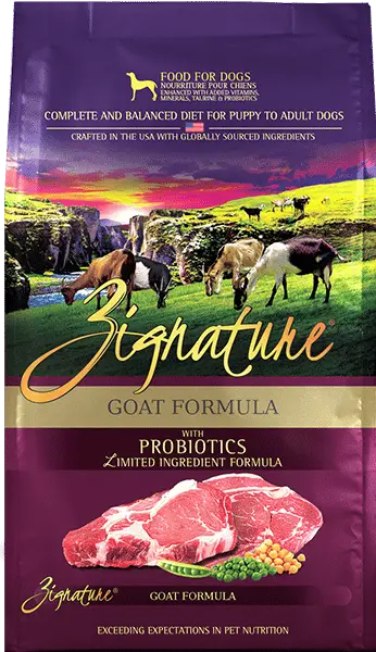 Zignature Goat Limited Ingredient Formula Grain Free Dry Food For Dogs