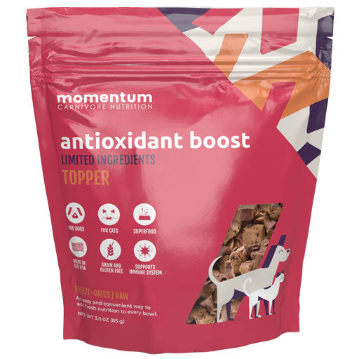 Momentum Antioxidant Boost Topper Freeze-Dried Raw Functional Superfood For Dog & Cat