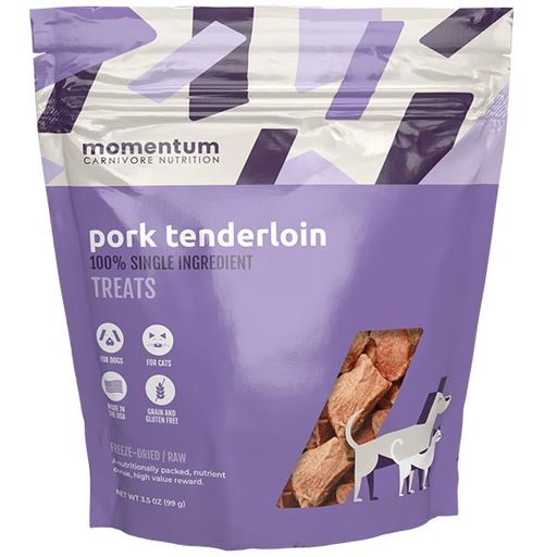 Momentum Pork Tenderloin Freeze-Dried Raw Treat For Dog & Cat