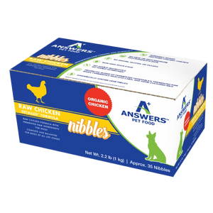 Answers Detailed Chicken Formula Nibbles Frozen Raw Food For Dogs