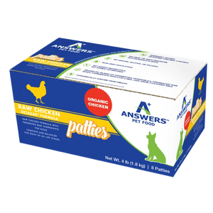 Answers Detailed Chicken Formula Patties Frozen Raw Food For Dogs